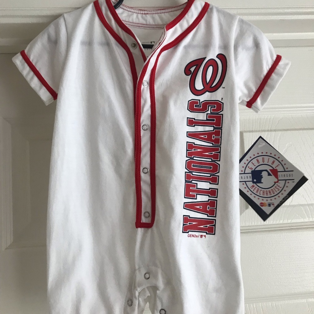 Washington Nationals onesie
